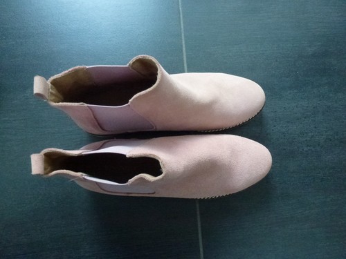 Leder zugstiefelette 39 - gr.,