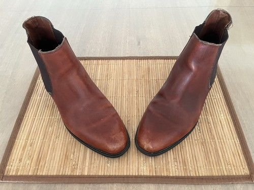 Stiefelette braun 40 leder - stiefelette,, braun,gr