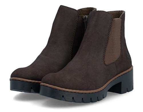 Rieker stiefelette braun - stiefelette,