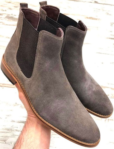 Chelsea wildleder stiefelette - chelsea,