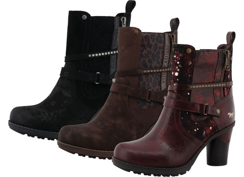 Mustang damen stiefelette mit - mustang,